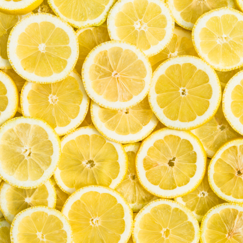 Note de tête : Citron - Arôme de thé